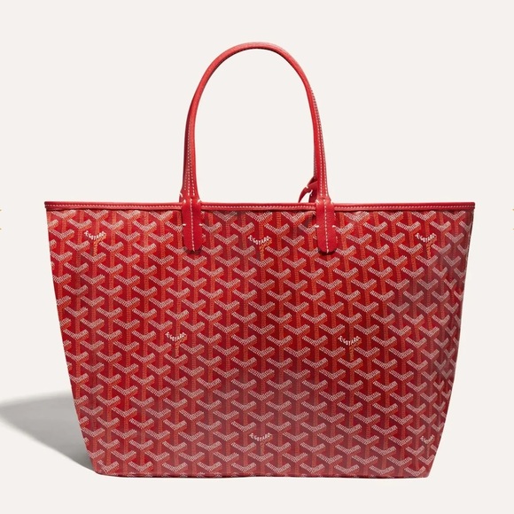 NWT Goyard Saint Louis PM Tote - Red - Picture 3 of 4
